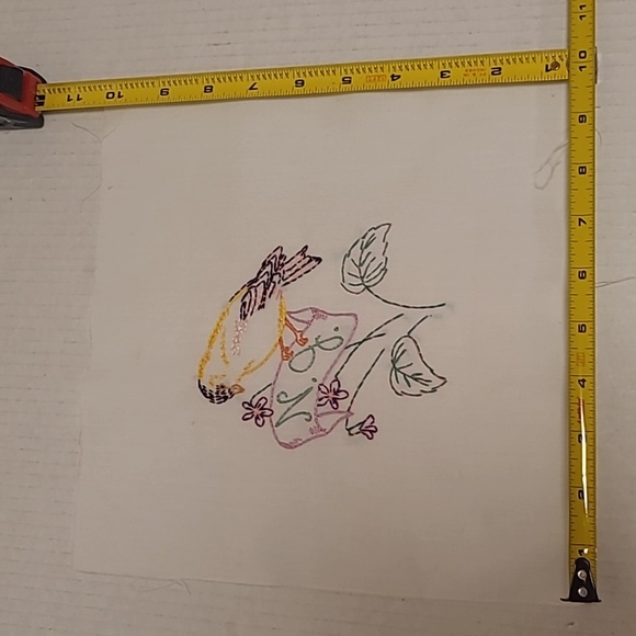 Vintage Hand Stitched New Jersey State Bird & Flower - Picture 12 of 16